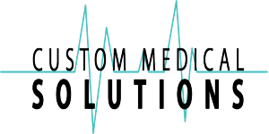 custom medical solutions logo