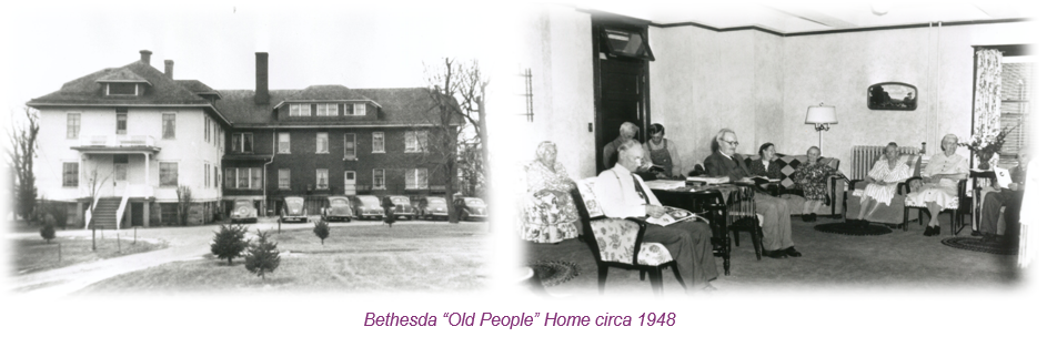 Bethesda "old people" home circa 1948
