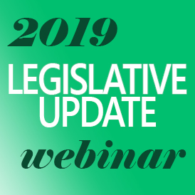 Webinar: 2019 Legislative Update