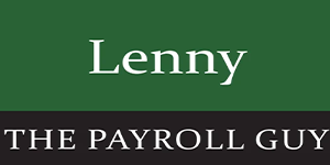 Lenny the payroll guy logo