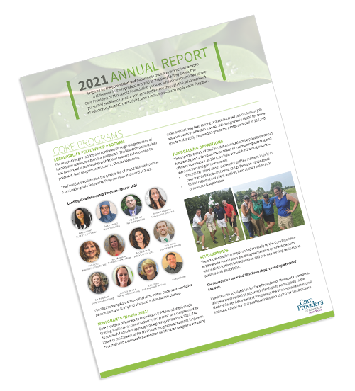 View the 2021 annual report
