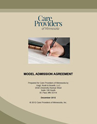 Skilled Nursing Facility Model Admission Agreement (SNF/NF)